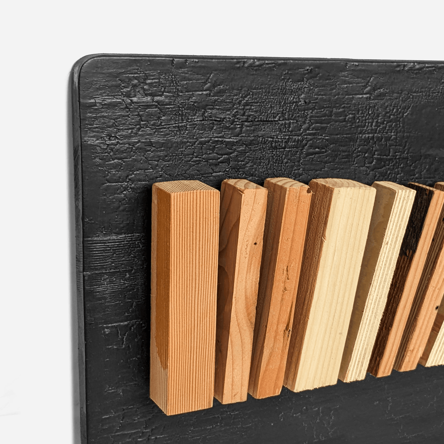 Handcrafted Wooden Wall Art - Movement Pattern From Reclaimed - Minkowski Home